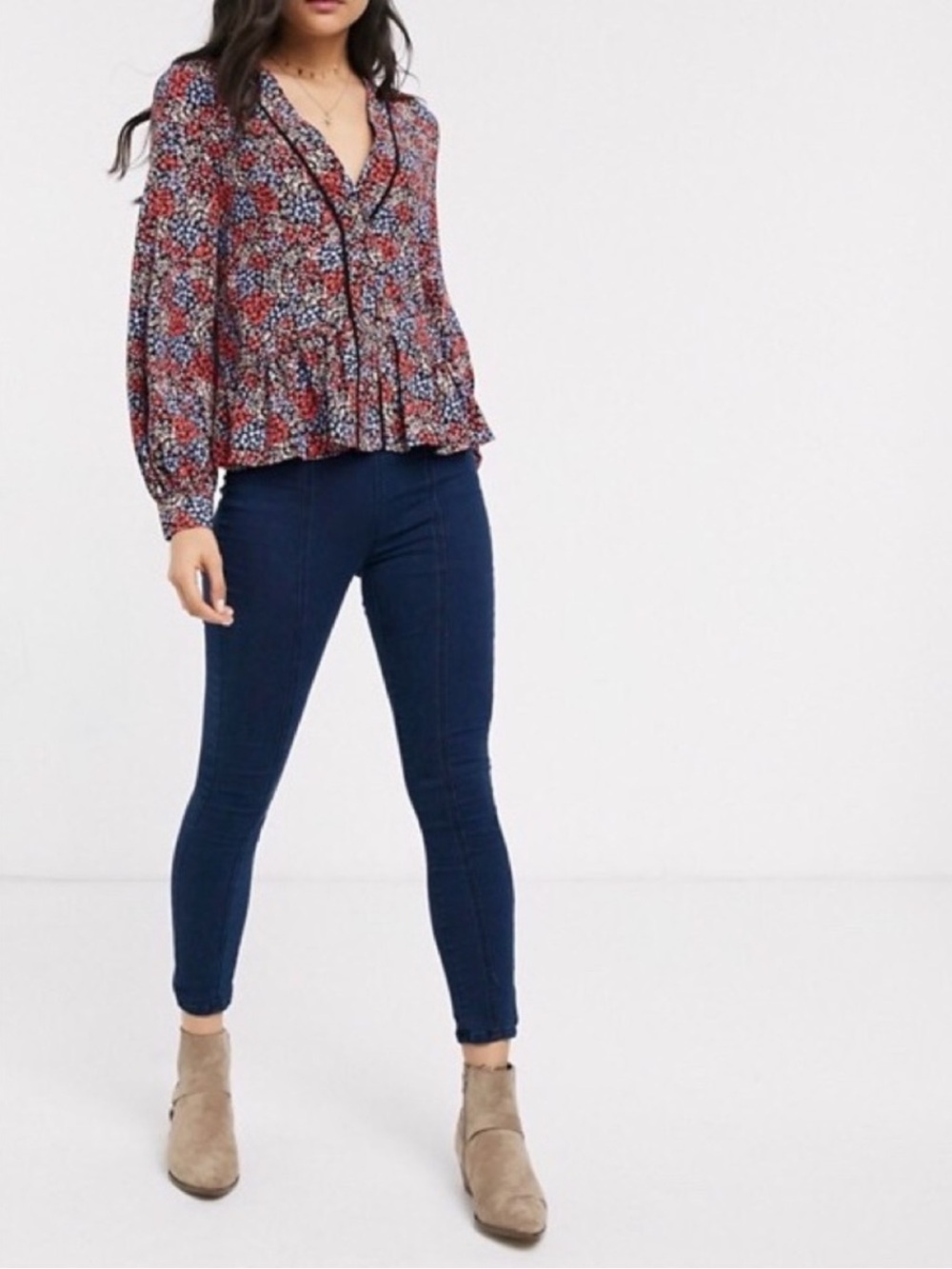 Free People Feel Alright Jeggings 26
